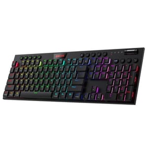 كيبورد Redragon Horus K618 Full-Size Low-Profile Mechanical Wireless RGB