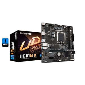 لوحة أم Gigabyte H610M K Intel H610 LGA1700 Micro ATX DDR5