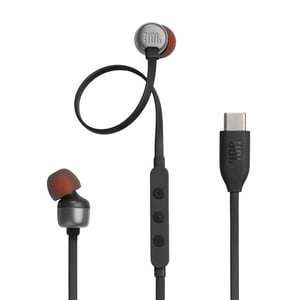 سماعات JBL Tune 310C سلكية مع ميكروفون USB-C أسود