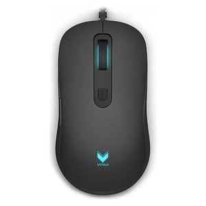 ماوس Rapoo V22S للألعاب 6200 DPI سلكي RGB أسود