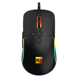 ماوس R8 G202 7200 DPI USB RGB أسود