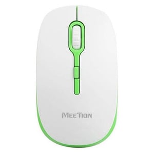Meetion R547 1600 DPI Wireless Office Mouse Green