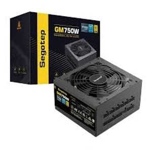 باور سبلاي Segotep GM750 750W 80+ Gold Fully Modular أسود
