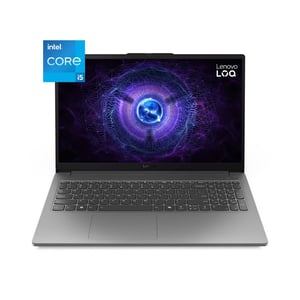 Lenovo LOQ 15IAX9E, Core i5-12450HX, 16GB RAM, 512GB SSD, RTX 3050 4GB, 15.6" FHD 144Hz, Luna Grey