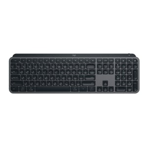 كيبورد Logitech MX Keys S Full-Size Scissor Backlit Wireless Graphite