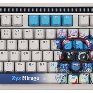 Bloody AT75 Nyx Mirage 75% Wired Optical Gaming Keyboard RGB