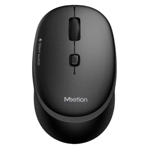 Meetion R571 Silent Wireless Mouse - Black