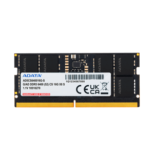 ADATA DDR5 16GB (1x16GB) 6400MHz SO-DIMM Laptop Memory
