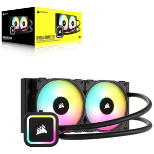 مبرد Corsair H100X Elite 240mm AIO Black