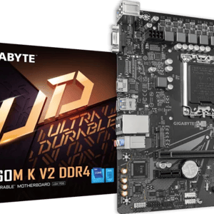 مذربورد جيجابايت B760M K V2 DDR4 لمعالجات LGA 1700 مقاس Micro-ATX
