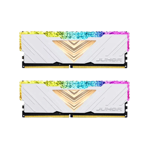 Juhor DDR4 16GB (2x8GB) 3200MHz RGB White Memory