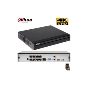 كاميرا Dahua NVR4108HS-8P-4KS2/L 8-Channel 1HDD
