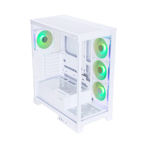 SAMA Neview 2351 Mid-Tower ATX Case White Tempered Glass BTF