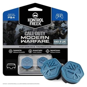 KontrolFreek Call of Duty Modern Warfare Performance Thumbsticks PS4 Blue