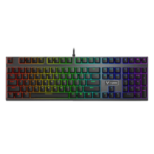 Rapoo VPRO V700RGB Full-Size Mechanical Wired Keyboard Space Grey