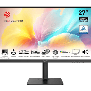 شاشة MSI Modern MD272QXP 27″ 2560x1440 100Hz IPS