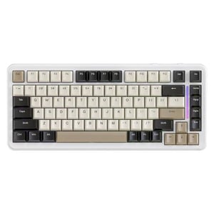 Attack Shark M86 75% Mechanical Wireless RGB Keyboard White