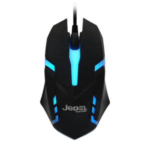 Jedel M66 Wired Optical Mouse 1000 DPI Black