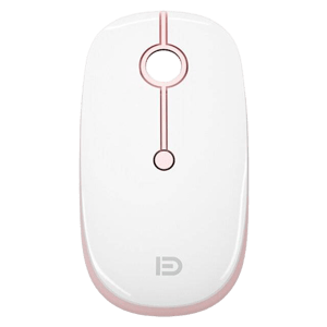 Fude I330 Wireless Mouse - White Pink