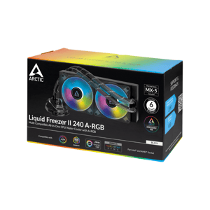مبرد Arctic Liquid Freezer II 240mm AIO سائل 200W TDP ARGB