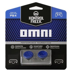KontrolFreek Omni Performance Thumbsticks for PS5/PS4 Blue