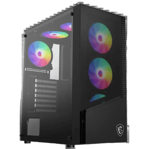 MSI MAG SHIELD 200L Mid-Tower ATX Case Tempered Glass