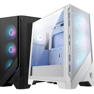 كيس MSI MAG Forge 320R Mid-Tower ATX أبيض