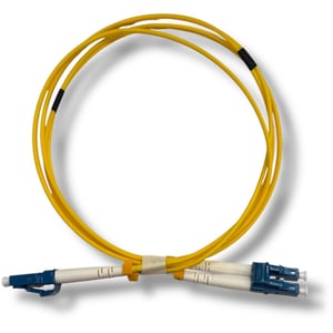 كيبل Atlantic SC إلى LC Fiber Patch Cord Single Mode OS2 Duplex 2M أسود