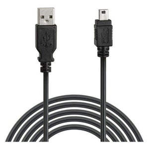 كيبل PlayStation USB-A إلى Mini USB 9.5m أسود