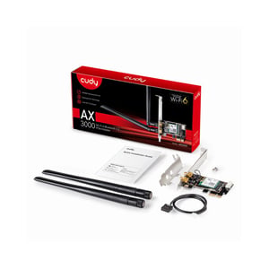 Cudy WE3000 AX3000 WiFi 6 Bluetooth 5.2 PCIe Adapter