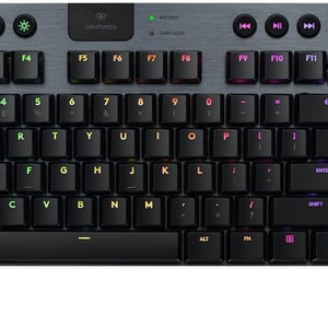 كيبورد Logitech G915 X TKL ميكانيكي لاسلكي RGB أبيض