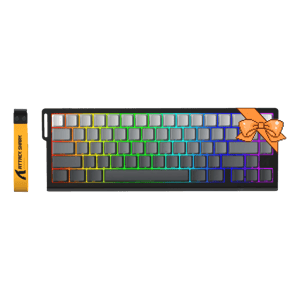 Attack Shark X68 HE 65% Mechanical Keyboard Wired 8000Hz RGB Black Gradient