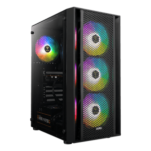 Gamdias AURA GC2 Mid-Tower Case ATX Micro-ATX Mini-ITX ARGB