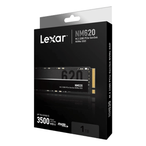 Lexar NM620 1TB NVMe M.2 PCIe 3.0 Internal SSD