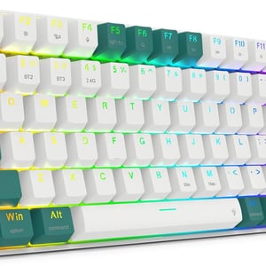 Redragon K678WG PRO TKL Mechanical Red Keyboard Dual-Mode RGB