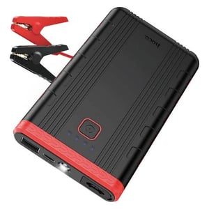 باور بانك XO QS5 6000mAh تشغيل سيارة أسود