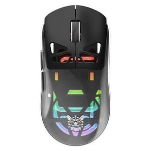 ماوس Onikuma CW930 4000 DPI لاسلكي RGB أسود