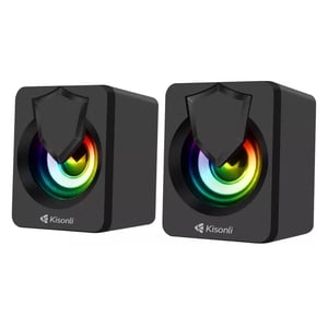 سبيكر Kisonli L-1030 2.0 قناة 6W سلكي أسود