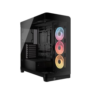 كيس Corsair Frame 4500X Mid-Tower ATX أسود ARGB زجاج مقوى