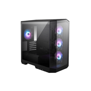MSI MAG PANO M100R PZ Micro-Tower Black Tempered Glass Case
