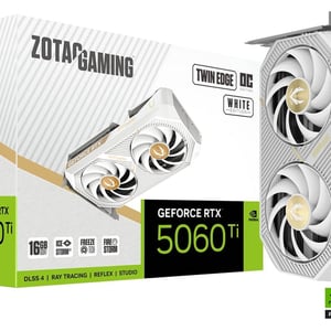 ZOTAC Gaming GeForce RTX 5060 Ti 16GB GDDR7 Twin Edge OC White Edition