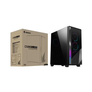 كيس Gigabyte AORUS AC500G Mid-Tower ATX EATX أسود