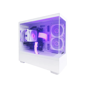 كيس Zeus Z6 Pro Micro-ATX أبيض ARGB