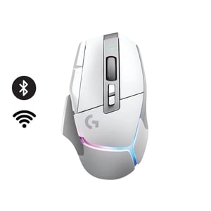 ماوس Logitech G502 X Plus 25600 DPI Lightspeed Wireless RGB أبيض