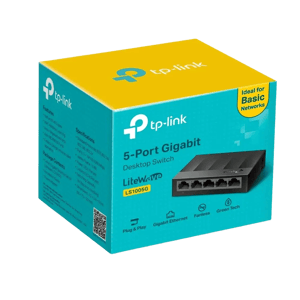 سويتش TP-Link LiteWave LS1005G 5-Port 1Gbps غير مُدار