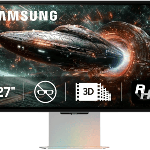 Samsung Odyssey 3D G90XF 27" 4K 165Hz IPS Gaming Monitor