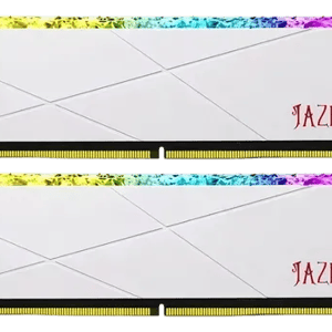 Jazer DDR4 32GB (2x16GB) 3200MHz White RGB Desktop Memory