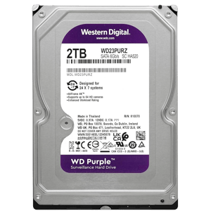 Western Digital Purple 2TB SATA 3.5in Internal HDD