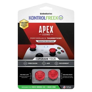 جويستيك KontrolFreek Apex Legends Thumbsticks Xbox Series X|S أحمر