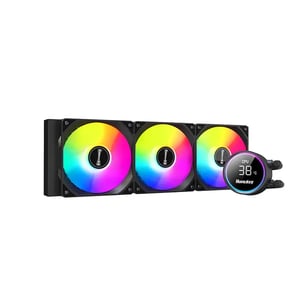مبرد Huntkey Shark GX360R 360mm AIO سائل 300W ARGB